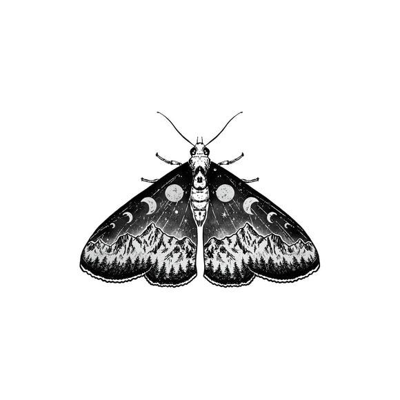 Tattly Pairs Mystic Moth MTL Tattoo