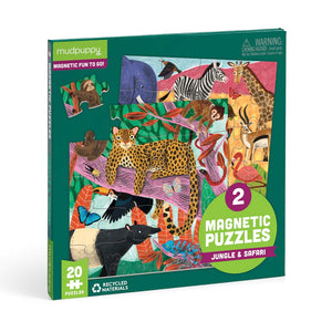 Mudpuppy Magnetic Puzzles - Safari & Jungle