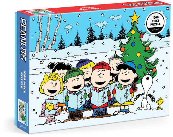 Galison Puzzle 1000 piece Peanuts Christmas Caroling