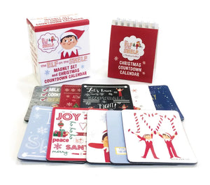 Mini Kit: Bob Ross: The Elf on the Shelf: Magnet Set and Christmas Countdown Calendar