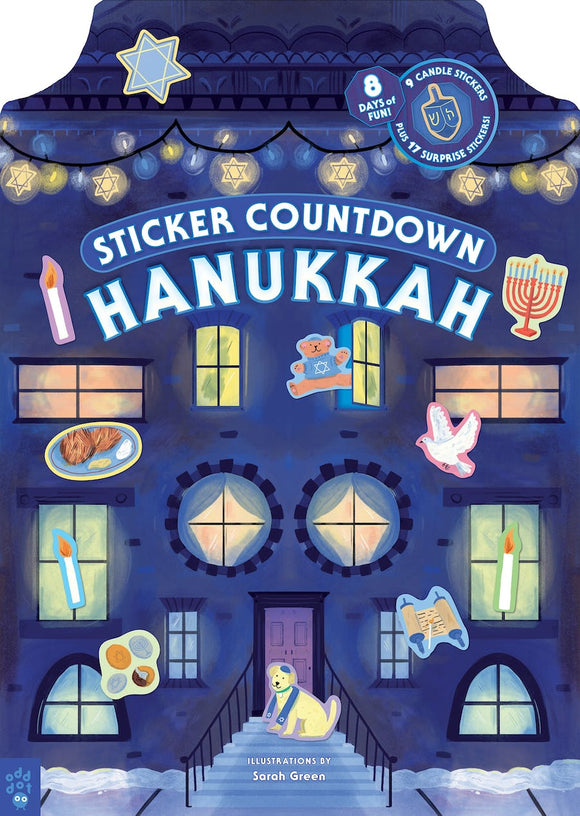 Sticker Countdown Hanukkah