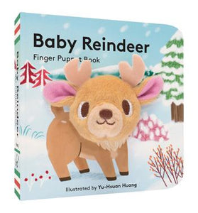 Finger Puppet Board Book: Baby Reindeer – Growing Tree Toys
