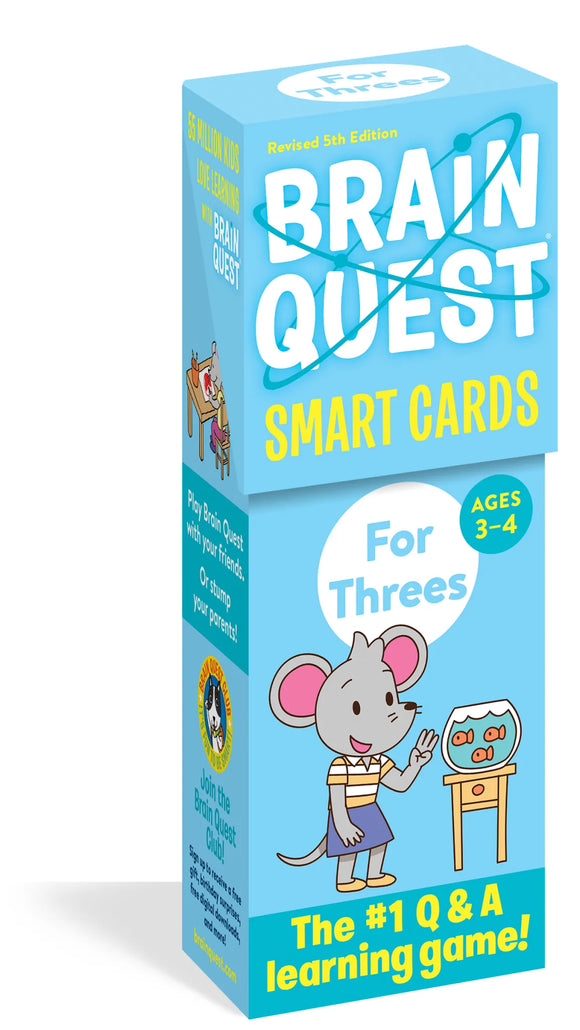 BrainQuest For Threes - Revised 5th Edition