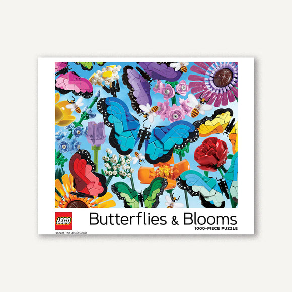 LEGO Butterflies and Blooms 1000 Piece Puzzle