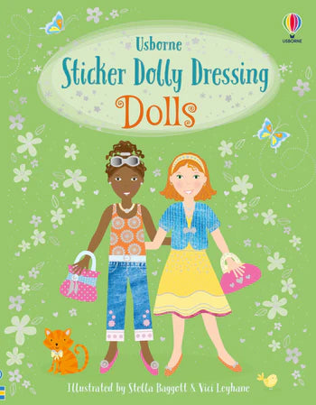 Usborne Sticker Dolly Dressing: Dolls