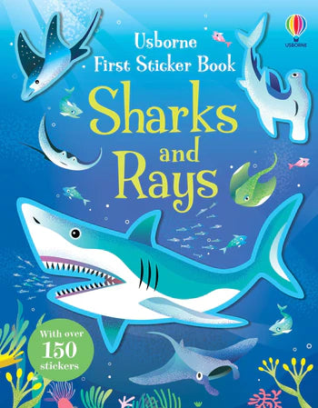 Usborne First Sticker Book Sharks and Rays