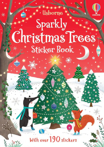 First Sticker Book Sparkly Christmas Tree