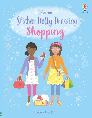 Usborne Sticker Dolly Dressing Shopping
