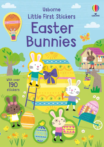 Usborne Little First Stickers Easter Bunnies