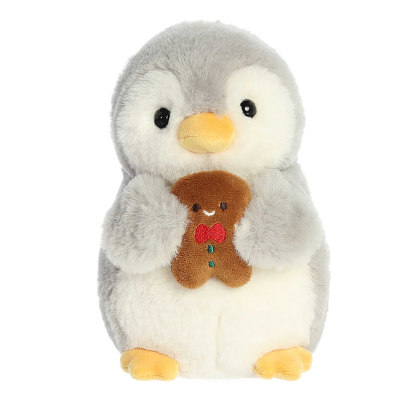 Aurora PomPom Penguin with Gingerbread Cookie 8