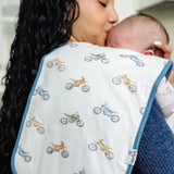 Copper Pearl: Premium Burp Cloths (3 pack) - Ryder