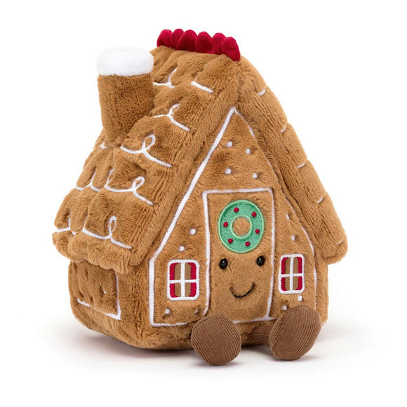 Jellycat Amuseables Gingerbread House 8.5