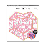 Pipsticks® Mantra Sticker-by-Number: Fortune Favors the Kind