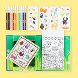 Tiger Tribe - Coloring Set: Backyard Bugs
