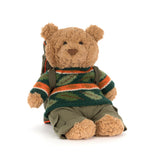 Jellycat Bartholomew Bear Hiking Outfit 10"