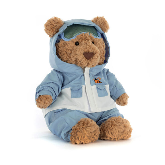 Jellycat Bartholomew Bear 'Snow Suit' 10