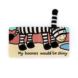 Jellycat Board Book If I Were A Zebra