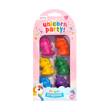 Ooly® Unicorn Party: Finger Crayons (Set of 6)