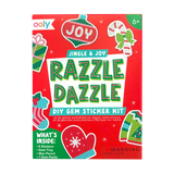 Ooly® Mini Razzle Dazzle: D.I.Y. Gem Sticker Kit - Jingle & Joy