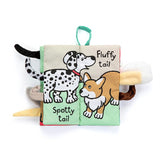Jellycat Soft Book Puppy Tails