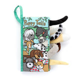 Jellycat Soft Book Puppy Tails