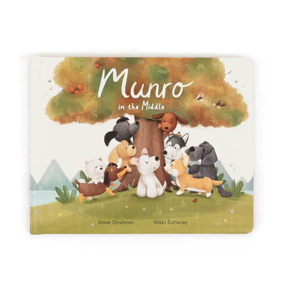 Jellycat Book Munro in the Middle
