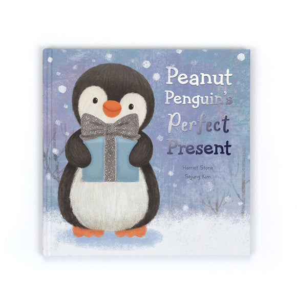 Jellycat Book Peanut Penguin’s Perfect Present Book