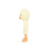 Baby Jellycat Bashful Ducking Ring Rattle 7"