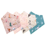 Copper Pearl: Baby Bandana Bibs (4 pack) - Cheyenne