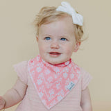 Copper Pearl: Baby Bandana Bibs (4 pack) - Claire
