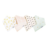 Copper Pearl: Baby Bandana Bibs (4 pack) - Paris