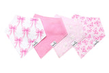 Copper Pearl: Baby Bandana Bibs (4 pack) - Bow My Gosh