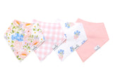 Copper Pearl: Baby Bandana Bibs (4 pack) - Penelope