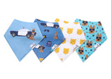 Copper Pearl: Baby Bandana Bibs (4 pack) - Policemen