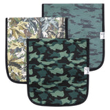 Copper Pearl: Premium Burp Cloths (3 pack) - Hunter