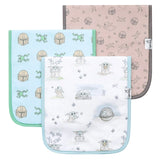 Copper Pearl: Premium Burp Cloths (3 pack) - Star Wars Grogu
