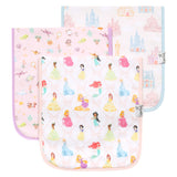 Copper Pearl: Premium Burp Cloths (3 pack) - Disney Princess
