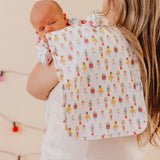 Copper Pearl: Premium Burp Cloths (3 pack) - Juliet