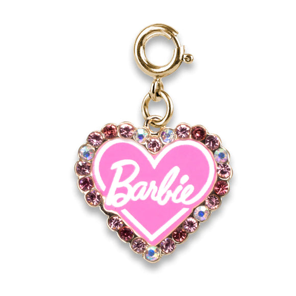 Charm It Gold Barbie Heart Charm