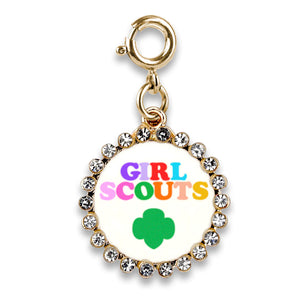 Charm It Gold Girl Scout Medallion