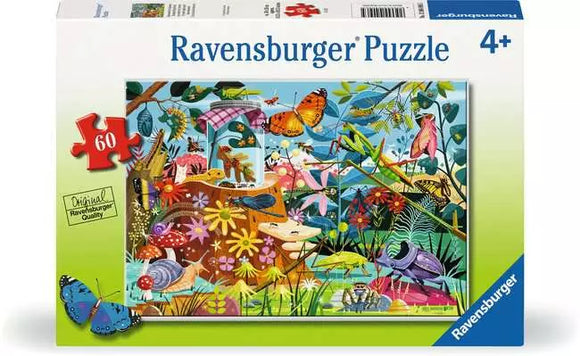 Ravensburger Puzzle 60 piece Backyard Bug World