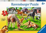Ravensburger Puzzle 60 piece Happy Horses