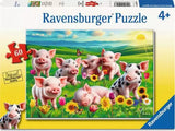 Ravensburger Puzzle 60 Piece Precious Piglets