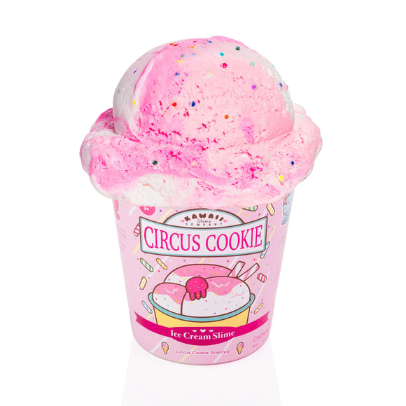Kawaii Slime: Circus Cookie Scented Ice Cream Pint Slime