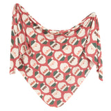 Copper Pearl: Knit Swaddle Blanket - Claus