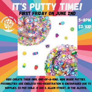 6/2 First Friday Activity: Mixed By Me Putty
