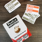 Grab & Game: Poetry for Neanderthals