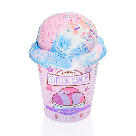Kawaii Slime: Cotton Candy Scented Ice Cream Pint Slime