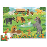 Crocodile Creek 36 Piece Floor Puzzle Pretty Ponies