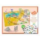 Djeco Lift Up Stickers: Animals
